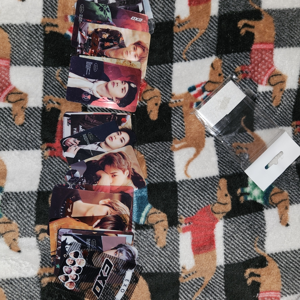 EXO Transparent Photo Card Set